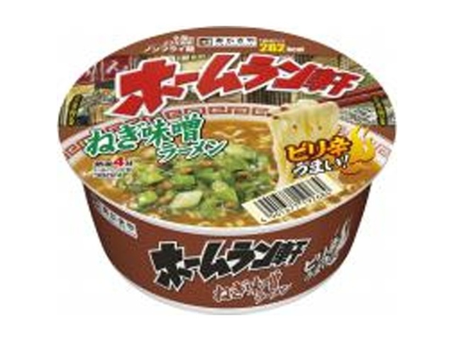 寿がきや ホームラン軒 ねぎ味噌ラーメン 【今月の特売 麺類】 △ 【購入入数１２個】