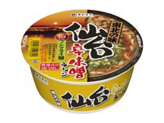 寿がきや 東北の味仙台辛味噌ラーメン 【今月の特売 麺類】 △ 【購入入数１２個】