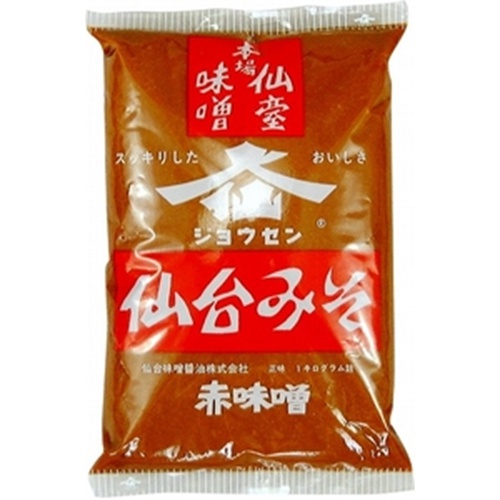 仙台味噌 本場仙台みそピロ １ｋｇ □お取り寄せ品 【購入入数１０個】