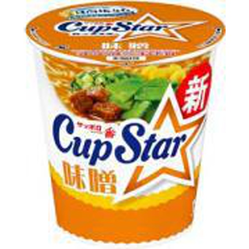 サッポロ一番 カップスター 味噌 【今月の特売 麺類】 △ 【購入入数１２個】