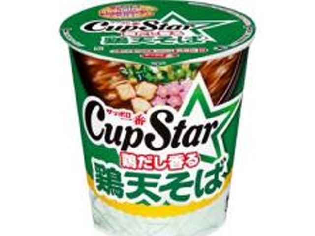 サッポロ一番 カップスター鶏天そば 【新商品 10/6 発売】 □お取り寄せ品 【購入入数１２個】