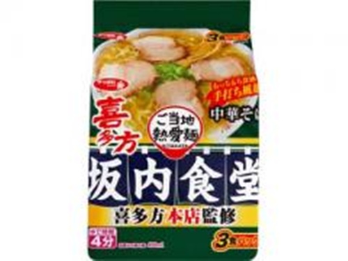 サッポロ一番 坂内食堂 中華そば３食 【新商品 9/1 発売】 □お取り寄せ品 【購入入数２７個】