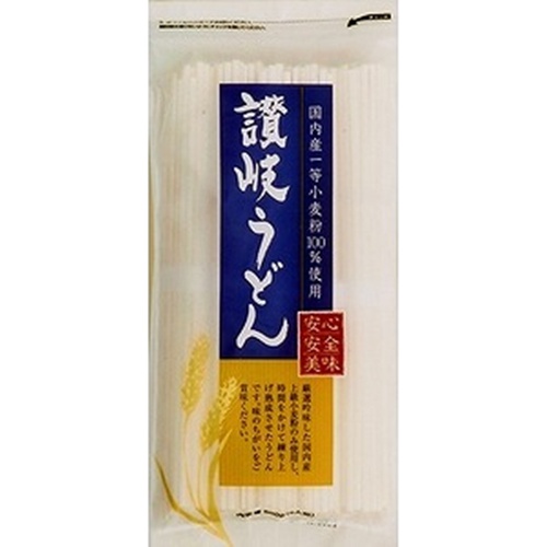 讃岐物産 国内産小麦讃岐うどん５００ｇ △ 【購入入数１０個】