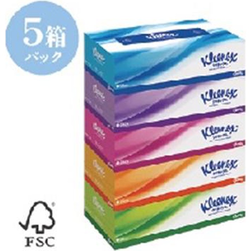 クリネックス ティシュー １８０Ｗ５Ｐ 【今月の特売 雑貨】 △ 【購入入数１個】