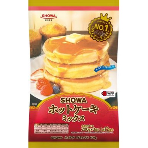 昭和 ホットケーキミックス６００ｇ 【今月の特売 嗜好食品】 【購入入数２０個】