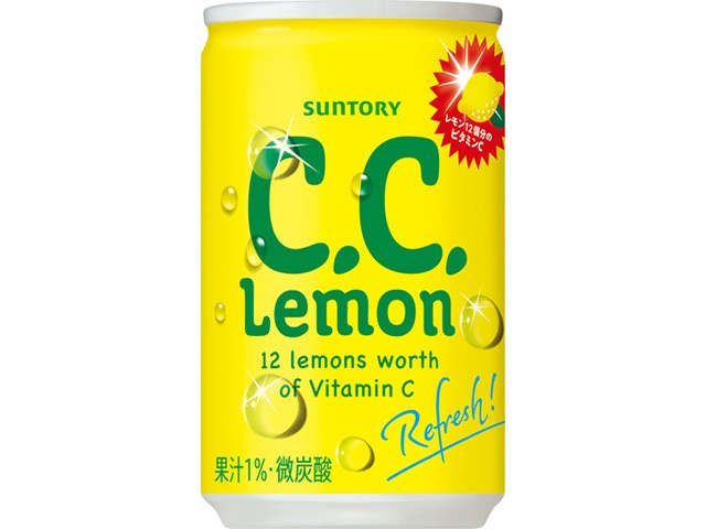 Ｃ．Ｃ．レモン １６０ｍｌ缶 【新商品 10/1 発売】 □お取り寄せ品 【購入入数３０個】