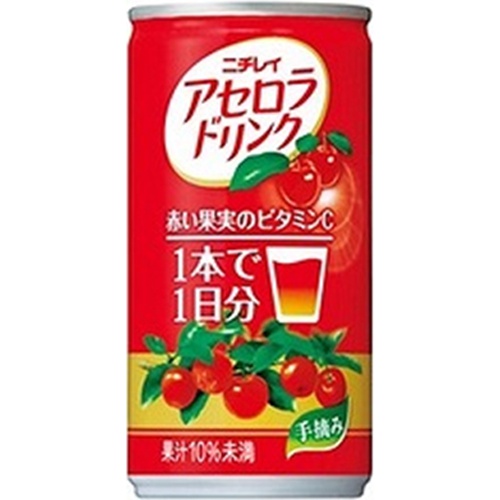 ニチレイ アセロラドリンク １９０ｇ 【今月の特売 飲料水】 □お取り寄せ品 【購入入数３０個】