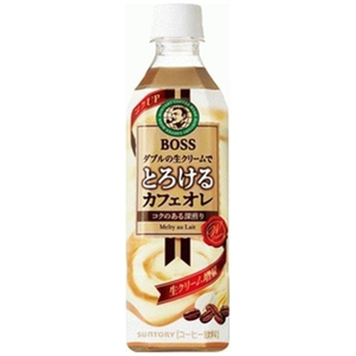 ボス とろけるカフェオレ Ｐ５００ｍｌ 【今月の特売 飲料水】 △ 【購入入数２４個】