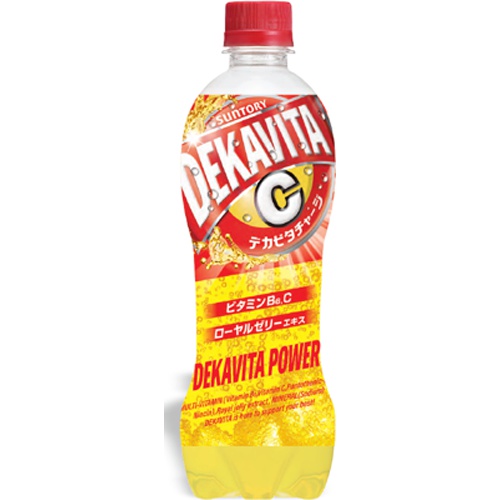 サントリー デカビタパワー Ｐ５００ｍｌ（手売用） 【今月の特売 飲料水】 △ 【購入入数２４個】