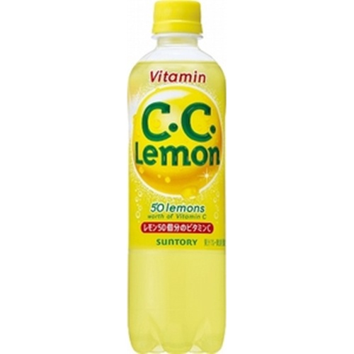 サントリーフーズ ＣＣレモン手売用 Ｐ５００ｍｌ 【今月の特売 飲料水】 △ 【購入入数２４個】