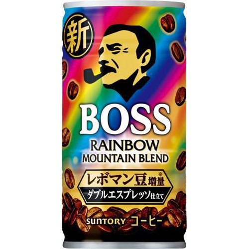 ボス レインボーマウンテン １８５ｇ 【今月の特売 飲料水】 【購入入数３０個】