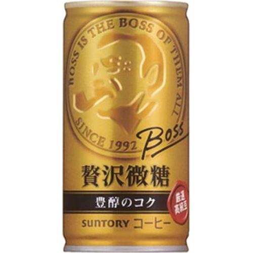 ボス 贅沢微糖豊醇のコク １８５ｇ 【今月の特売 飲料水】 【購入入数３０個】