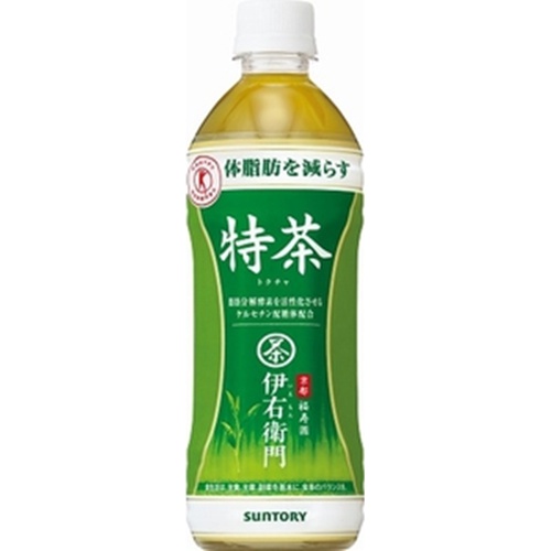 サントリー 伊右衛門特茶自販機用Ｐ５００ｍｌ  【購入入数２４個】（商品ダミーの対応はしておりません）