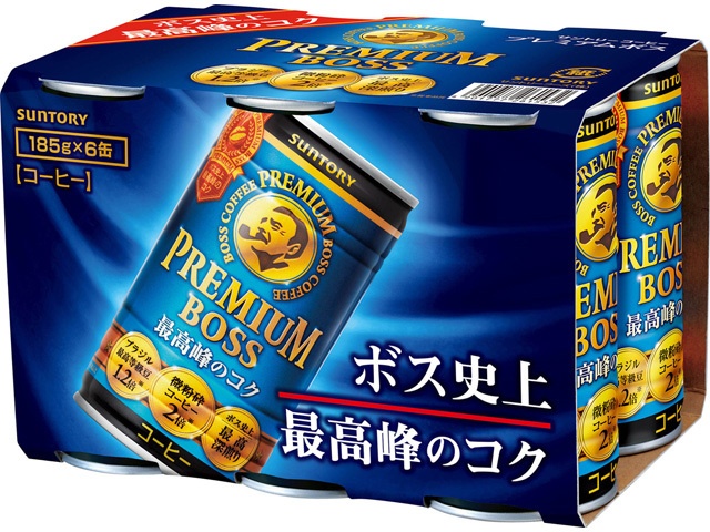 ボス ６缶パックプレミアムボス □お取り寄せ品 【購入入数５個】