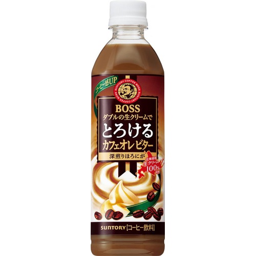 ボス とろけるカフェオレビターＰ５００ｍｌ 【今月の特売 飲料水】 □お取り寄せ品 【購入入数２４個】