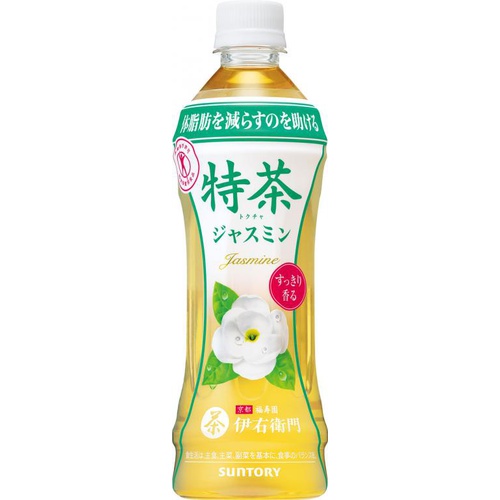 サントリー 特茶 ジャスミンＰ５００ｍｌ  【購入入数２４個】