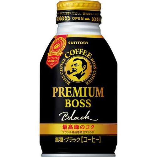 ボス プレミアムボスブラック Ｂ缶２８５ｇ 【今月の特売 飲料水】 □お取り寄せ品 【購入入数２４個】
