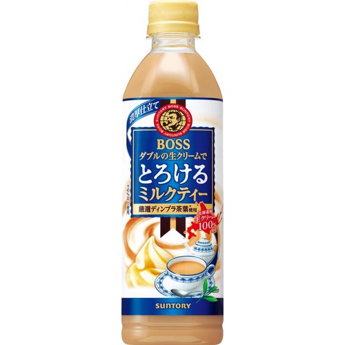 ボス とろけるミルクティー Ｐ５００ｍｌ 【今月の特売 飲料水】 □お取り寄せ品 【購入入数２４個】