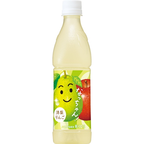 なっちゃん 洋梨りんご冷凍兼用Ｐ４２５ｍｌ □お取り寄せ品 【購入入数２４個】