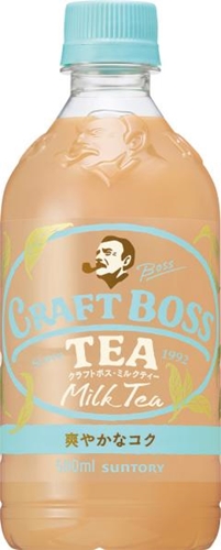 クラフトボス ミルクティー自販機用Ｐ５００ｍｌ 【今月の特売 飲料水】 △ 【購入入数２４個】（商品ダミーの対応はしておりません）