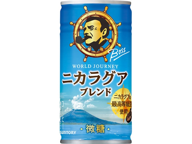 ボス ワールドジャーニー １８５ｇ 【今月の特売 飲料水】 □お取り寄せ品 【購入入数３０個】