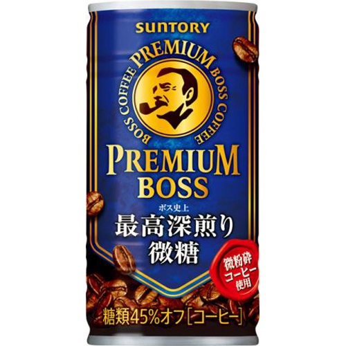 プレミアムボス 微糖１８５ｇ 【今月の特売 飲料水】 △ 【購入入数３０個】