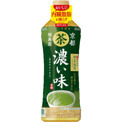 サントリーフーズ 伊右衛門濃い味機能手売り Ｐ６００ｍｌ 【今月の特売 飲料水】 【購入入数２４個】