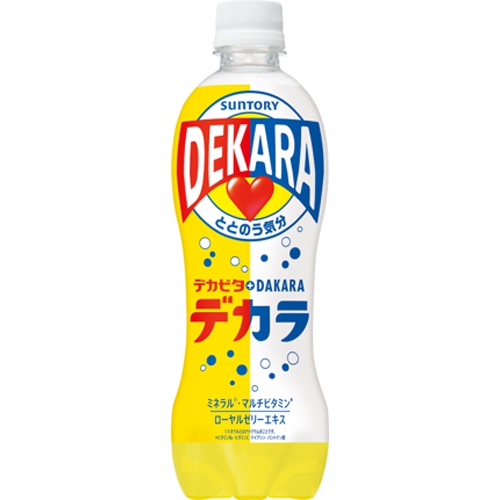 サントリー デカラ Ｐ５００ｍｌ 【今月の特売 飲料水】 □お取り寄せ品 【購入入数２４個】