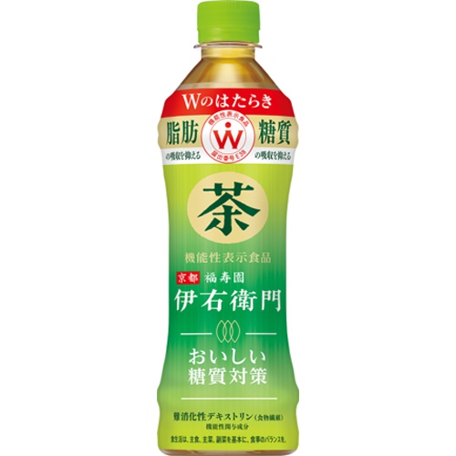 伊右衛門 機能性表示おいしい糖質対策手売用Ｐ５００ △ 【購入入数２４個】