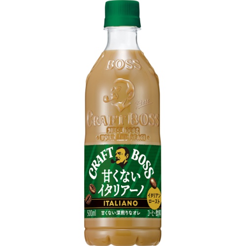 クラフトボス 甘くないイタリアーノＰ５００ｍｌ 【今月の特売 飲料水】 【購入入数２４個】