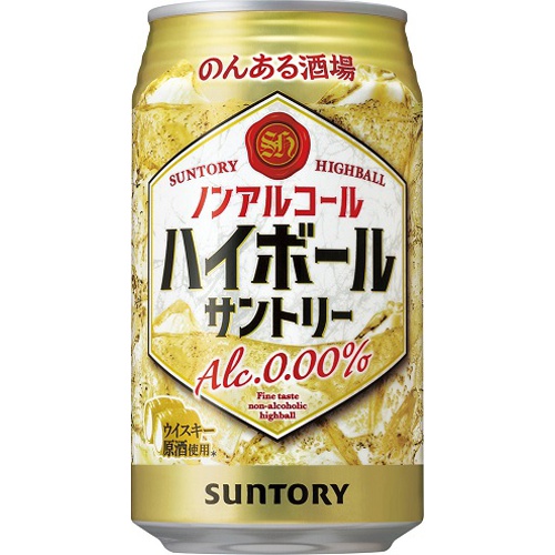 のんある晩酌 ハイボール ３５０ｍｌ［ノンアル］  【購入入数２４個】