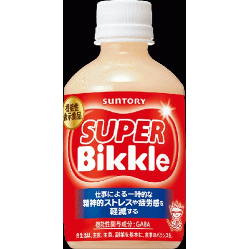 サントリー スーパービックル Ｐ２８０ｍｌ 【今月の特売 飲料水】 □お取り寄せ品 【購入入数２４個】