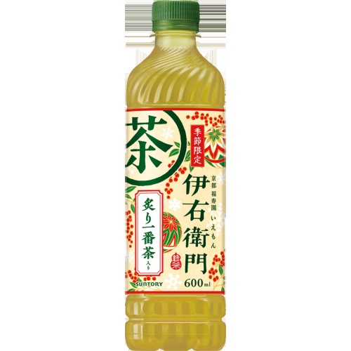 伊右衛門 炙り一番茶入り Ｐ６００ｍｌ □お取り寄せ品 【購入入数２４個】