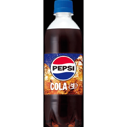 ペプシ＜生＞ＣＯＬＡ 自販機用Ｐ４８０ｍｌ 【新商品 4/1 発売】 【今月の特売 飲料水】 △ 【購入入数２４個】（商品ダミーの対応はしておりません）