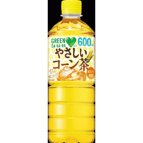 ＧＲＥＥＮ ＤＡＫＡＲＡやさしいコーン茶Ｐ６００ 【新商品 4/8 発売】 【今月の特売 飲料水】 【購入入数２４個】