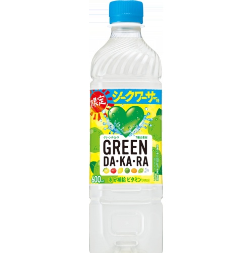 ＧＲＥＥＮ ＤＡＫＡＲＡ限定シークワーサーＰ６００ 【新商品 5/6 発売】 【今月の特売 飲料水】 △ 【購入入数２４個】