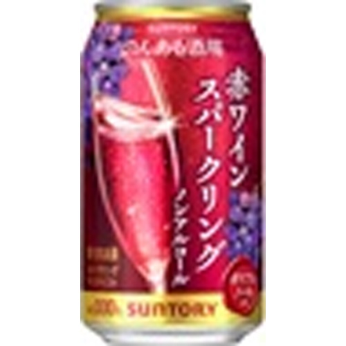 サントリー のんある酒場 赤ワインスパークリング 【新商品 4/17 発売】 □お取り寄せ品 【購入入数２４個】
