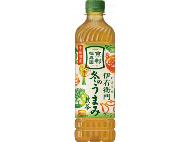 伊右衛門 冬のうまみ煎茶 Ｐ６００ｍｌ 【新商品 11/18 発売】 【今月の特売 飲料水】 □お取り寄せ品 【購入入数２４個】