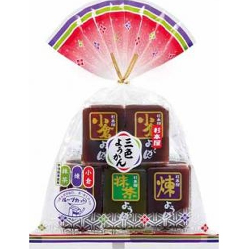 杉本屋 ８個入三色ようかん  【購入入数１２個】
