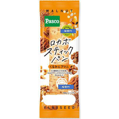 パスコ ロカボスティックパンくるみ＆アマニ □お取り寄せ品 【購入入数１５０個】