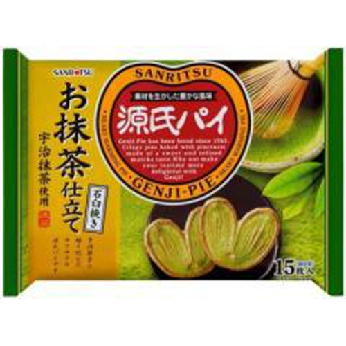 三立製菓 源氏パイ お抹茶仕立て15枚 【新商品 4/17 発売】 □お