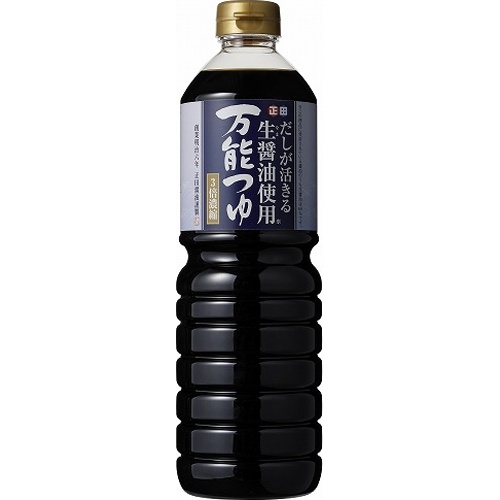 正田 生醤油使用万能つゆ １Ｌ △ 【購入入数６個】