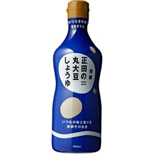 正田 特撰丸大豆醤油 ４００ｍｌ 【今月の特売 調味料】 □お取り寄せ品 【購入入数１２個】