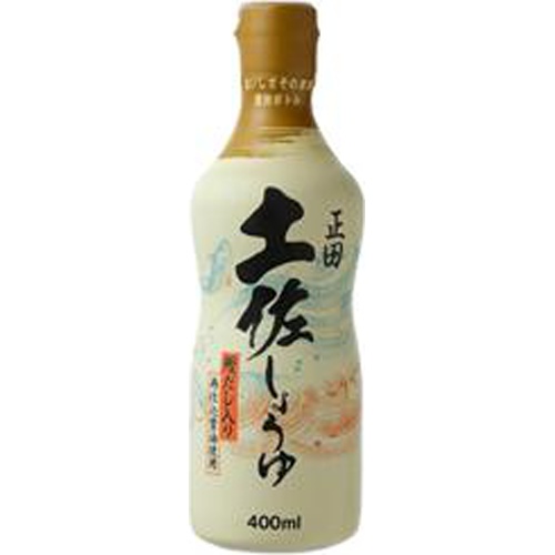 正田 土佐しょうゆ ４００ｍｌ □お取り寄せ品 【購入入数１２個】
