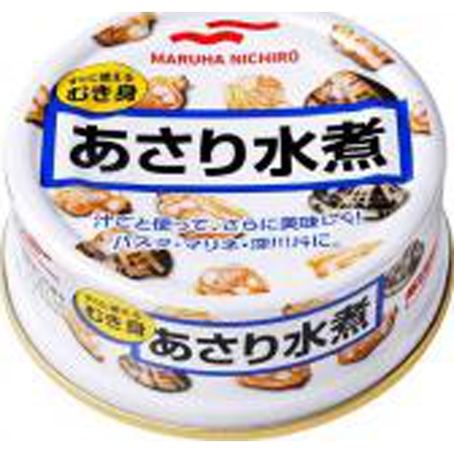マルハ あさり水煮 ６５ｇ 【今月の特売 ビン・缶詰】 □お取り寄せ品 【購入入数４８個】