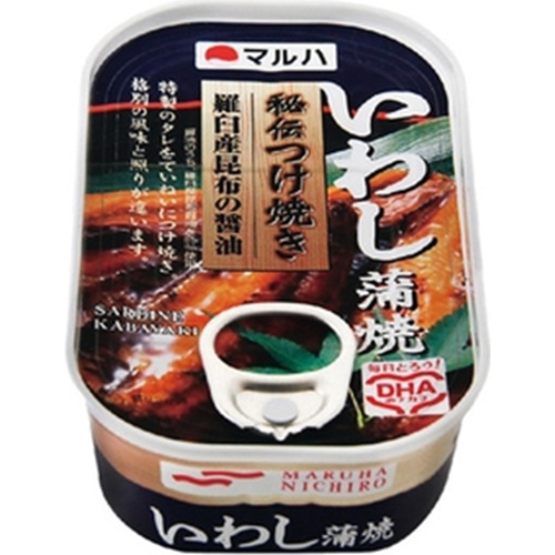 マルハ 特選いわし蒲焼Ｋ５Ａ １００ｇ □お取り寄せ品 【購入入数１５個】