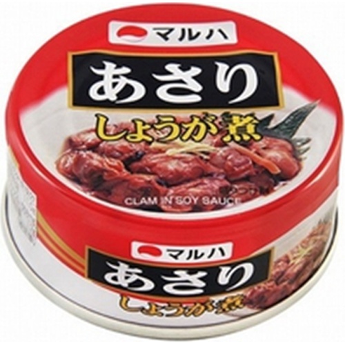 マルハ あさりしょうが煮 ＥＯ缶９０ｇ □お取り寄せ品 【購入入数４８個】