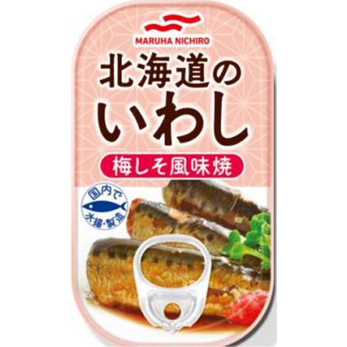 マルハ 北海道のいわし 梅しそ風味焼８５ｇ □お取り寄せ品 【購入入数６０個】
