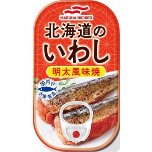 マルハ 北海道のいわし 明太風味焼８５ｇ □お取り寄せ品 【購入入数６０個】