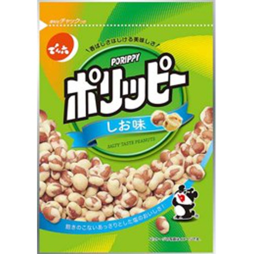 でん六 ポリッピー しお味１００ｇ □お取り寄せ品 【購入入数４８個】